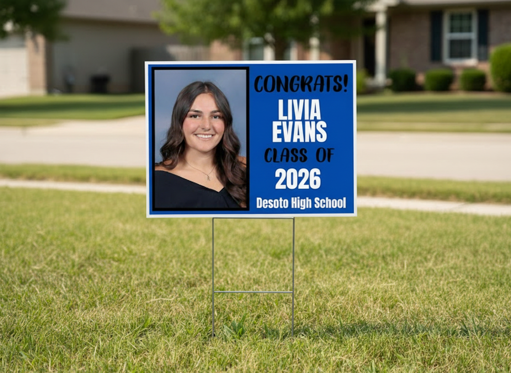 Yard signs (Double sided)